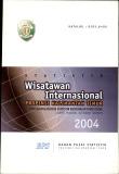 Statistik Wisatawan Internasional Propinsi Kalimantan Timur 2004