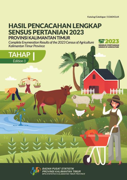 Complete Enumeration Results of the 2023 Census of Agriculture - Edition 1 Kalimantan Timur Province