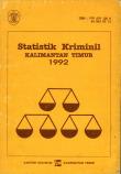 Statistik Kriminil Kalimantan Timur 1992