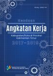 Labor Force Situation Of Regency/Municipality In Kalimantan Timur Province 2017-2019