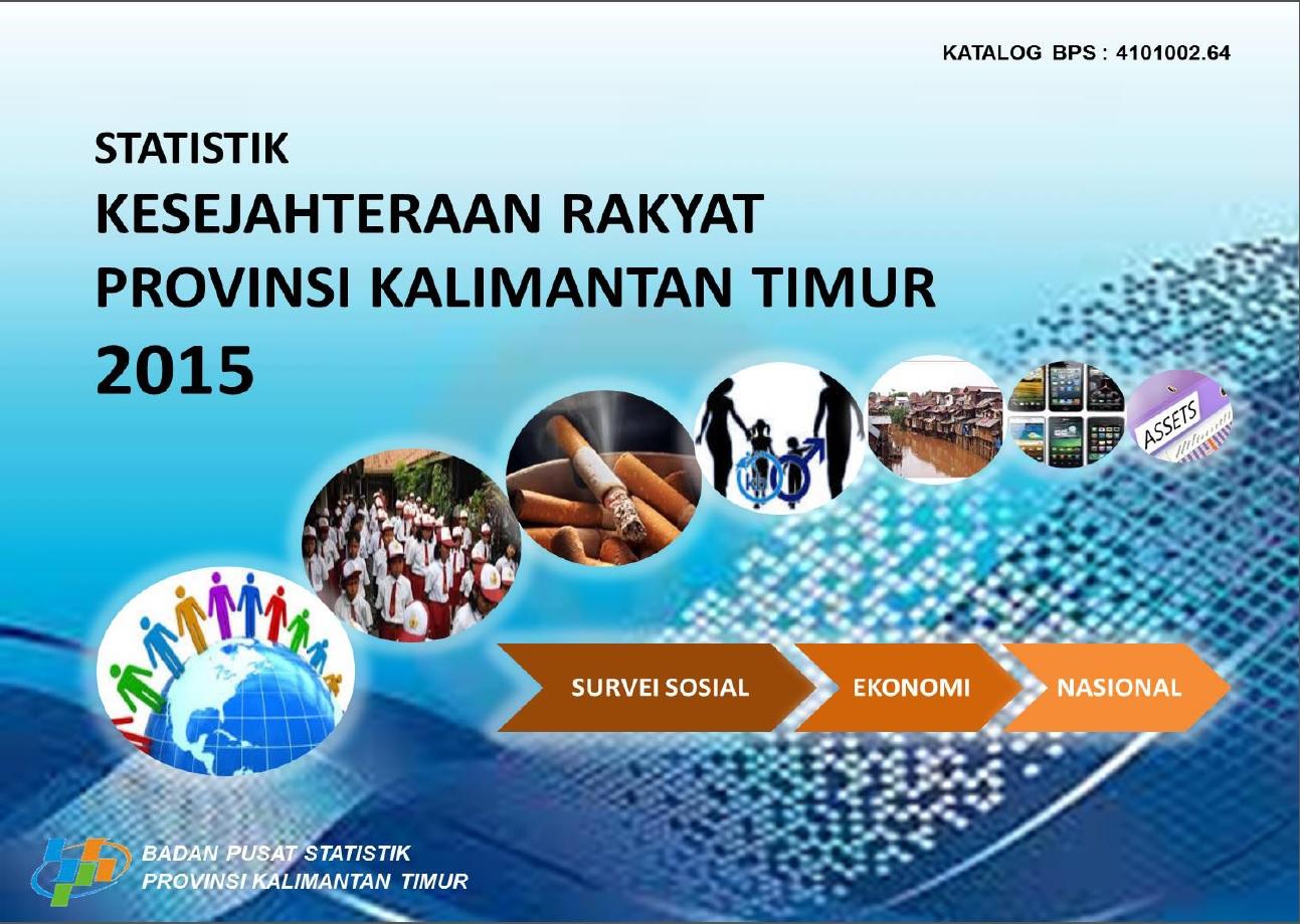 Statistik Kesejahteraan Rakyat Kalimantan Timur 2015