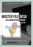 Master File Village Of Kalimantan Timur Province 2016