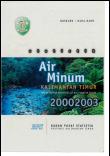 Water Supply Statistics of Kalimantan Timur 2000-2003