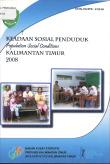 Keadaan Sosial Penduduk Kalimantan Timur 2008