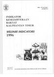 Indikator Kesejahteraan Rakyat Kalimantan Timur 1996