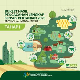 Buklet Hasil Pencacahan Lengkap Sensus Pertanian 2023 - Tahap I Provinsi Kalimantan Timur