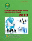 Keadaan Angkatan Kerja Kalimantan Timur 2013