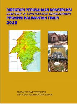 Directory Of Construction Establishment Of Kalimantan Timur 2013