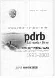 PDRB Kalimantan Timur Menurut Penggunaan 1993-2003