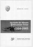 Statistik Air Minum Kalimantan Timur 2004-2005