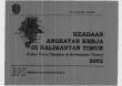 Keadaan Angkatan Kerja Provinsi Kalimantan Timur 2002