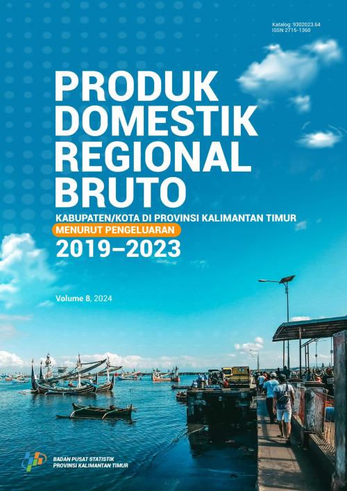 Produk Domestik Regional Bruto Kabupaten/Kota di Provinsi Kalimantan Timur Menurut Pengeluaran 2019-2023