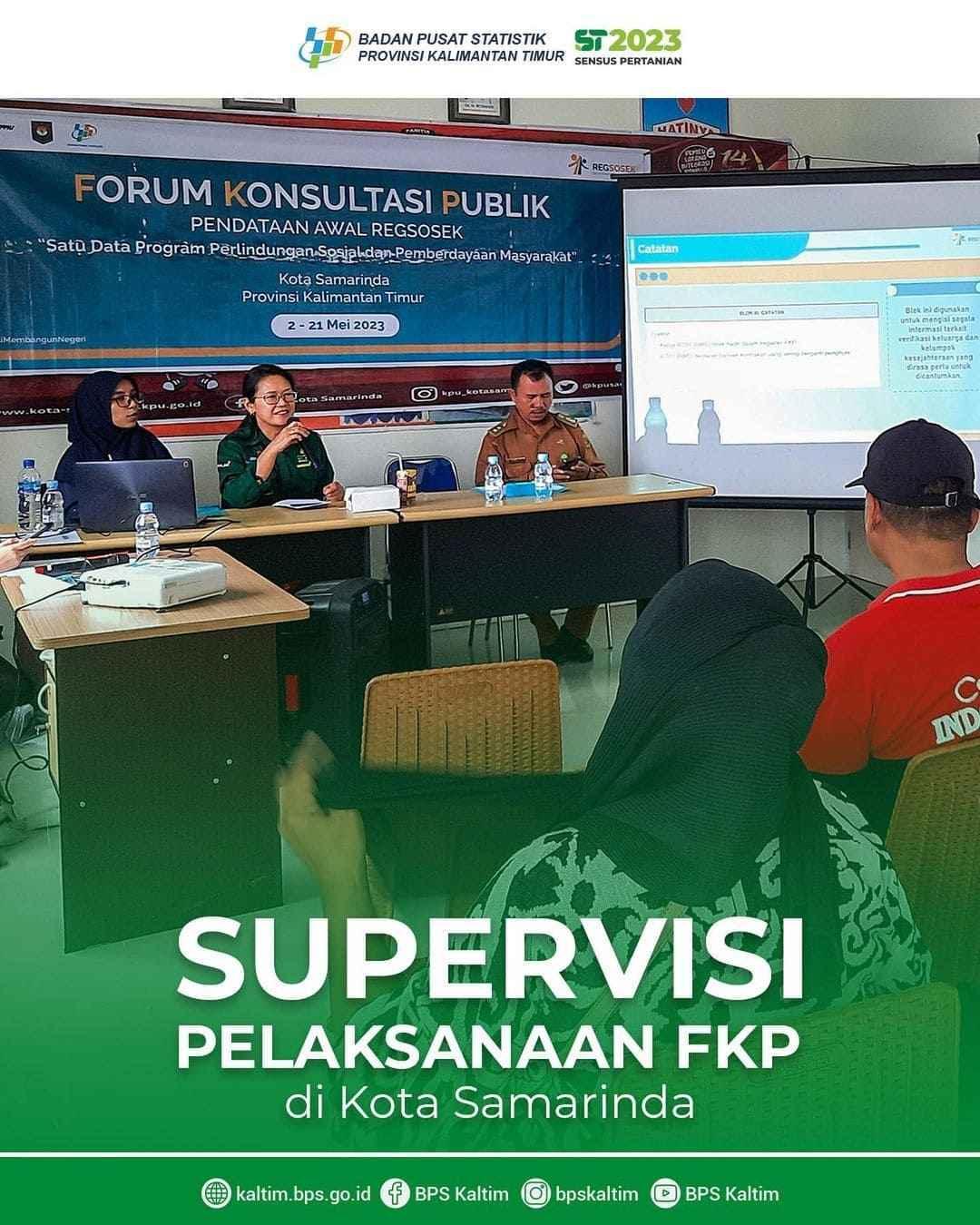 Supervision of Public Consultation Forum Implementation in Samarinda Municipality