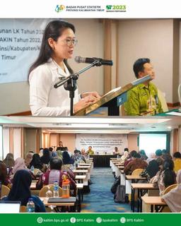 BPS-Statistics of Kalimantan Timur Province Holds SAI Reconciliation and LK Preparation 2022