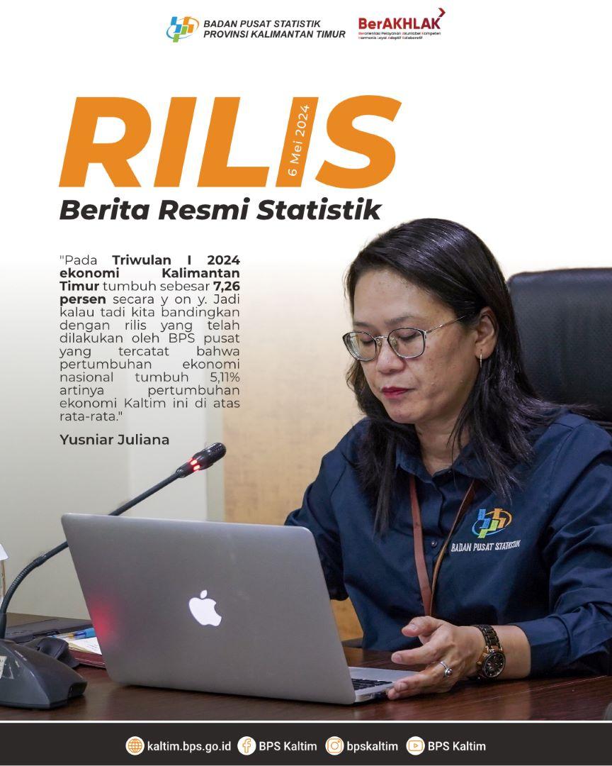 Rilis Berita Resmi Statistik 6 Mei 2024