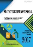 Social Resilience Statistics of Kalimantan Timur Province 2017