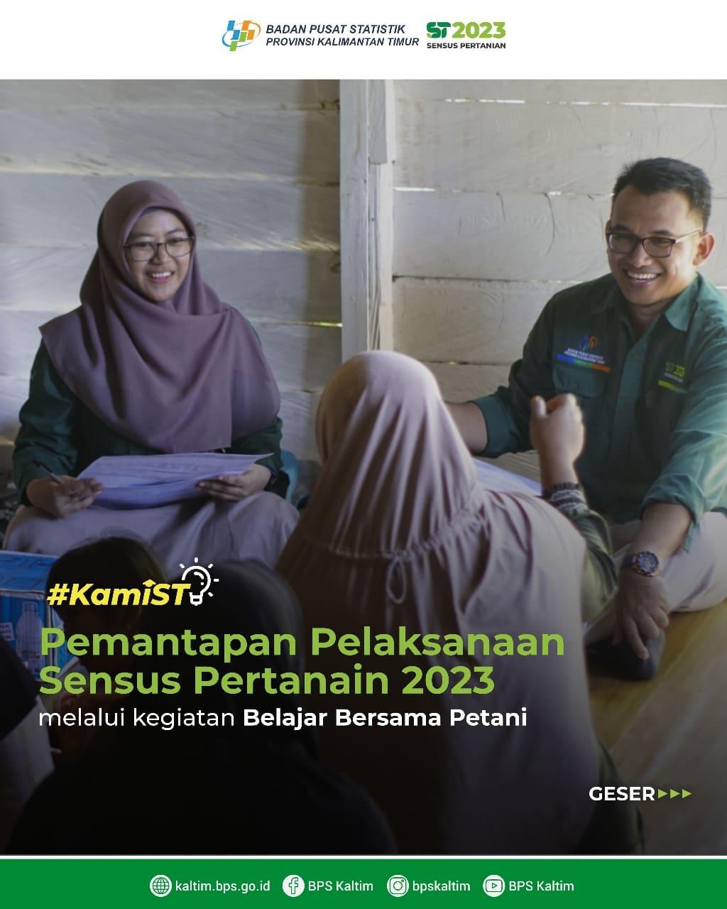 Pemantapan Pelaksanaan Sensus Pertanian 2023 (Belajar Bersama Petani)