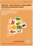 Vegetables And Fruits Crops Statistics Kalimantan Timur Province 2012