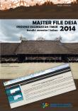 Master File Desa Provinsi Kalimantan Timur Semester I 2014