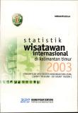 Statistik Wisatawan Internasional di Kalimantan Timur 2003