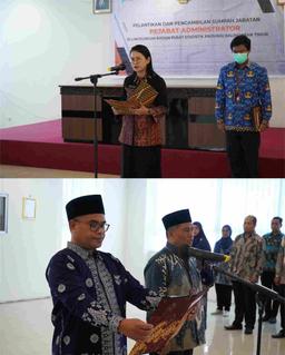 Inauguration of the BPS-Statistics of Kalimantan Timur Province Administrator