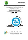 Produk Domestik Regional Bruto Provinsi Kalimantan Timur Menurut Lapangan Usaha 2000-2006