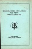 Perkembangan Ekonomi Keuangan Daerah Provinsi Kalimantan Timur Tahun 1993/1994