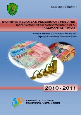 Sundanese Financial Statistics Provincial Government and District Kalimantan Timur 2010-201