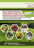 RESULTS OF INTER-CENSAL AGRICULTURAL SURVEY 2018 OF KALIMANTAN TIMUR PROVINCE A2-SERIES