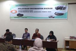 Pelatihan Instruktur Daerah Pemutakhiran Data Perkembangan Desa Updating PODES 2019