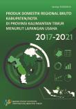 Produk Domestik Regional Bruto Kabupaten/Kota Di Provinsi Kalimantan Timur Menurut Lapangan Usaha 2017-2021