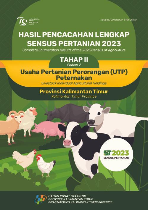 Hasil Pencacahan Lengkap Sensus Pertanian 2023 - Tahap II: Usaha Pertanian Perorangan (UTP) Peternakan Provinsi Kalimantan Timur